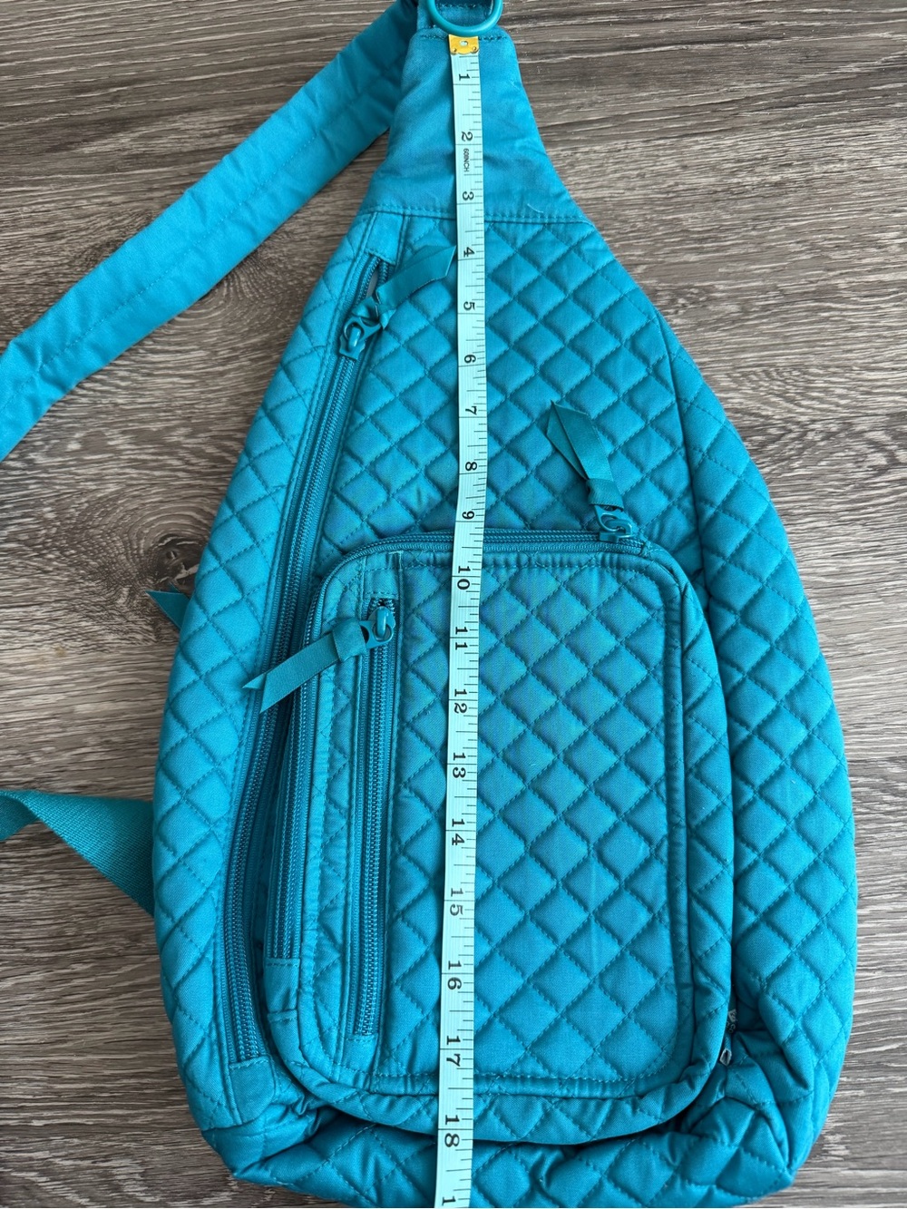 Vera Bradley Solid Cotton Sling Backpack - Picture 4 of 6